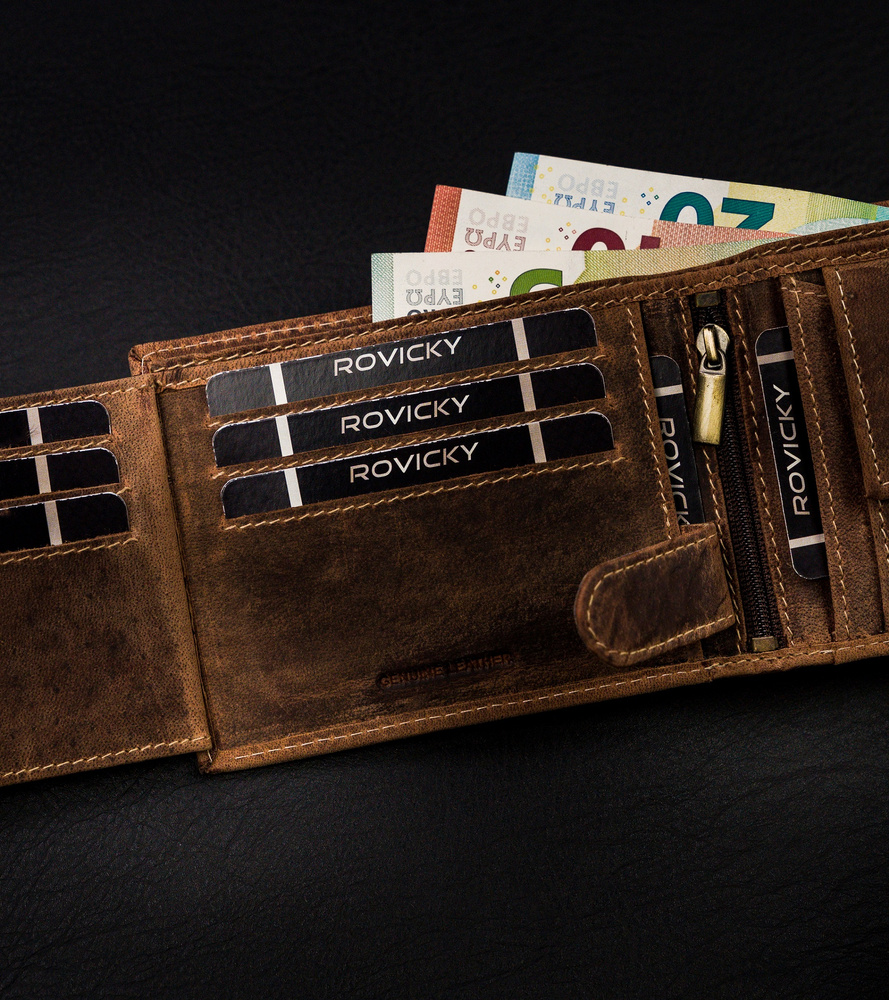 Кошелек мужской Buffalo Wild RM-02L-BAW-T-1419 Brown Кошелек мужской Buffalo Wild RM-02L-BAW-T-1419 Brown